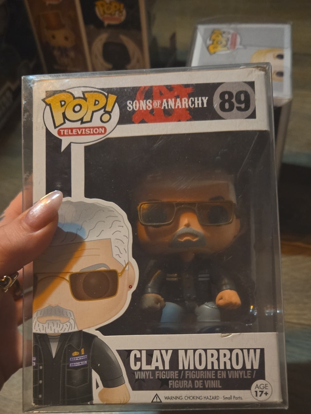 Funko Pop! Television Clay Morrow - Black Jacket, Blue Pants